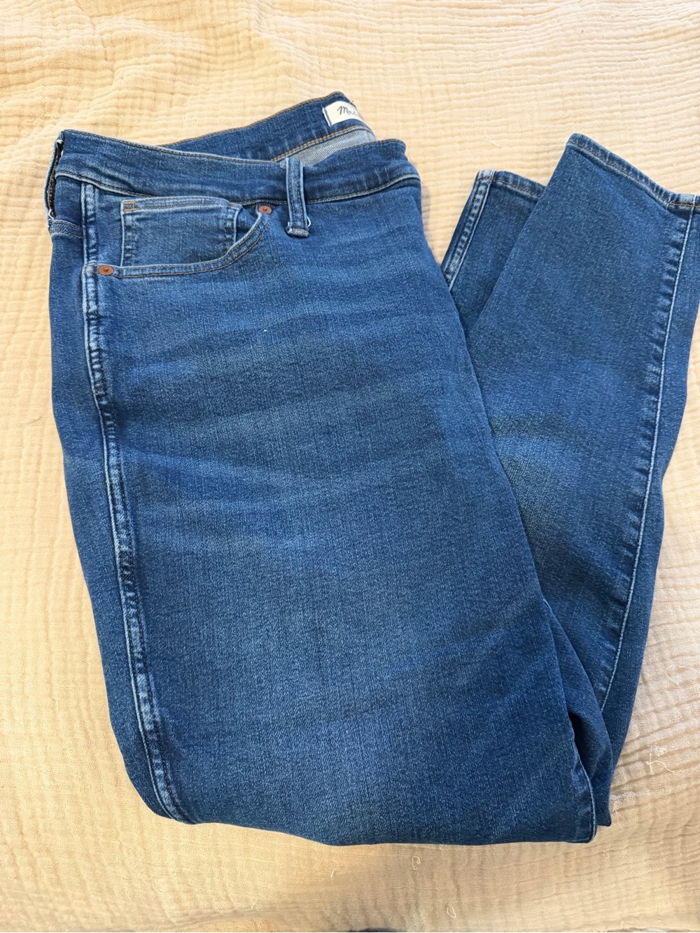 Madewell plus size jeans skinny 35 petit high rise